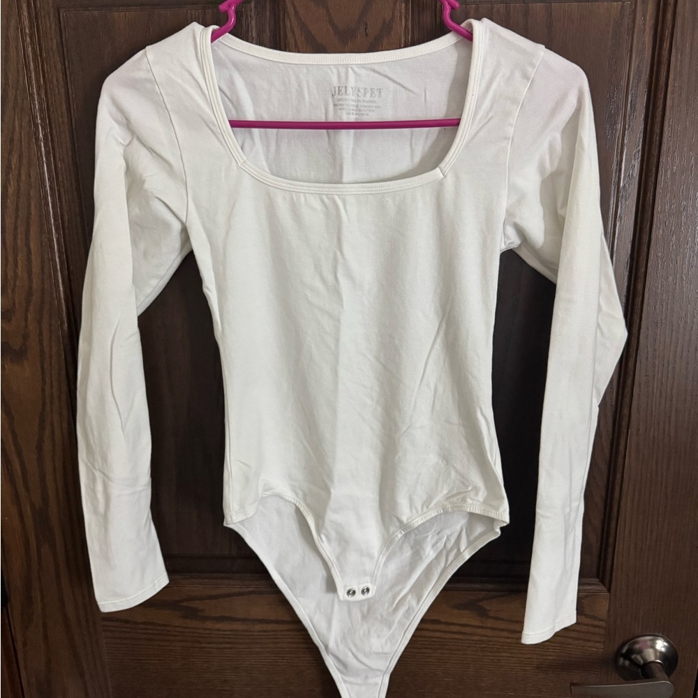 White One Piece Bodysuit